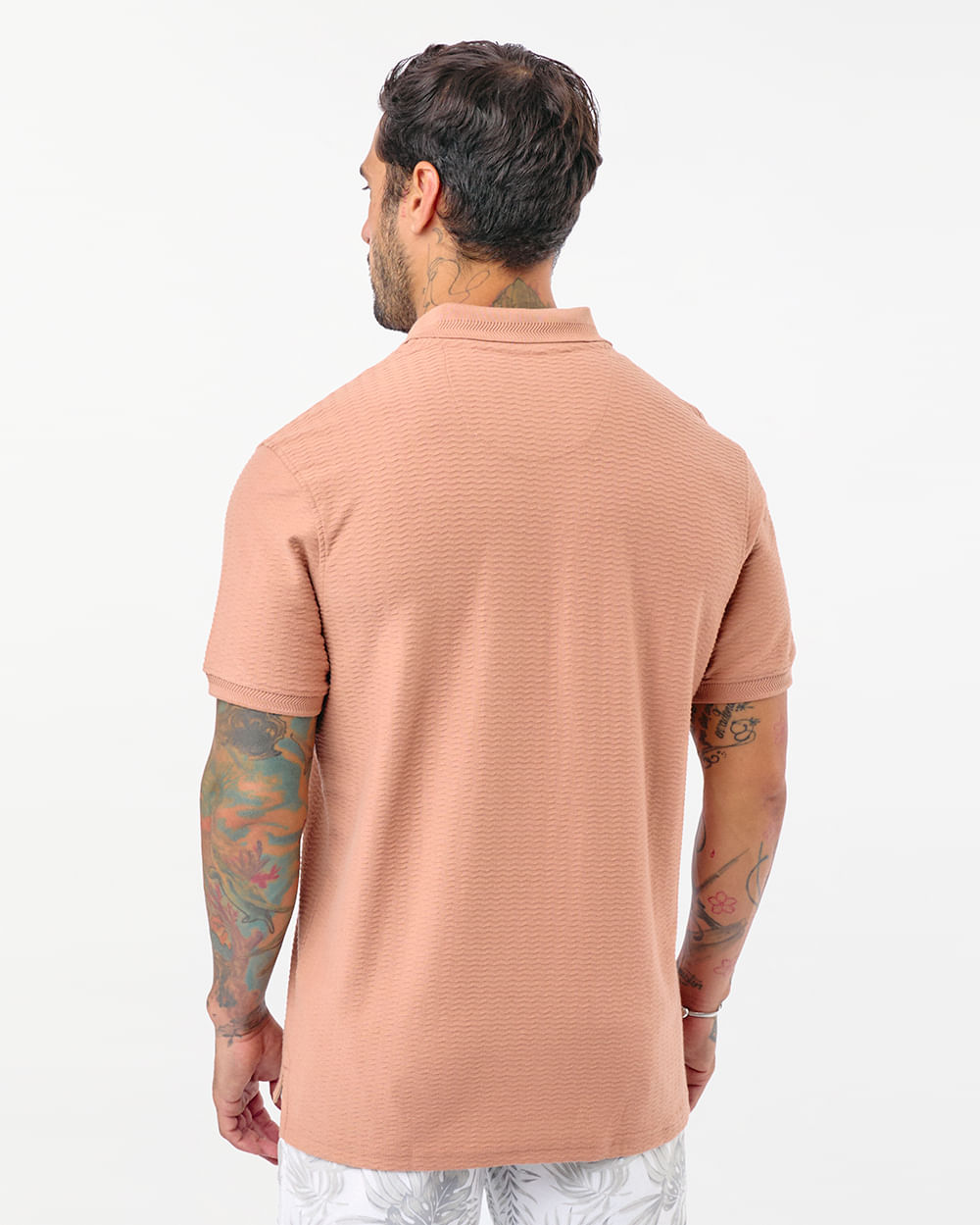 Polo-Cuello-Camisa-Hombre-Cruz-Rosa-Mocca-M