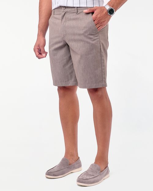 Bermuda Hombre Castillo Plomo