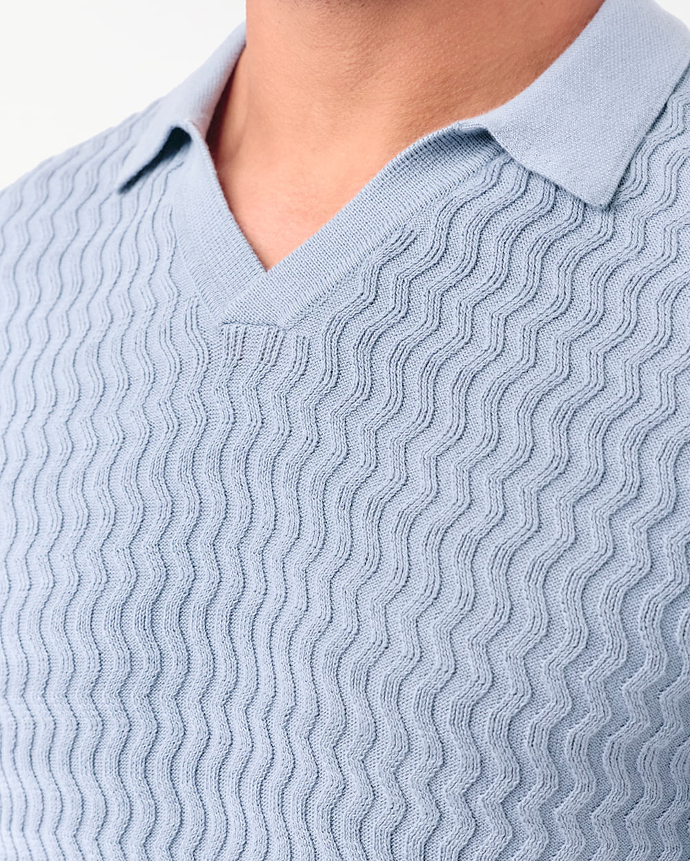 Polo-Cuello-Camisa-Hombre-Saenz-Celeste-Indigo-M