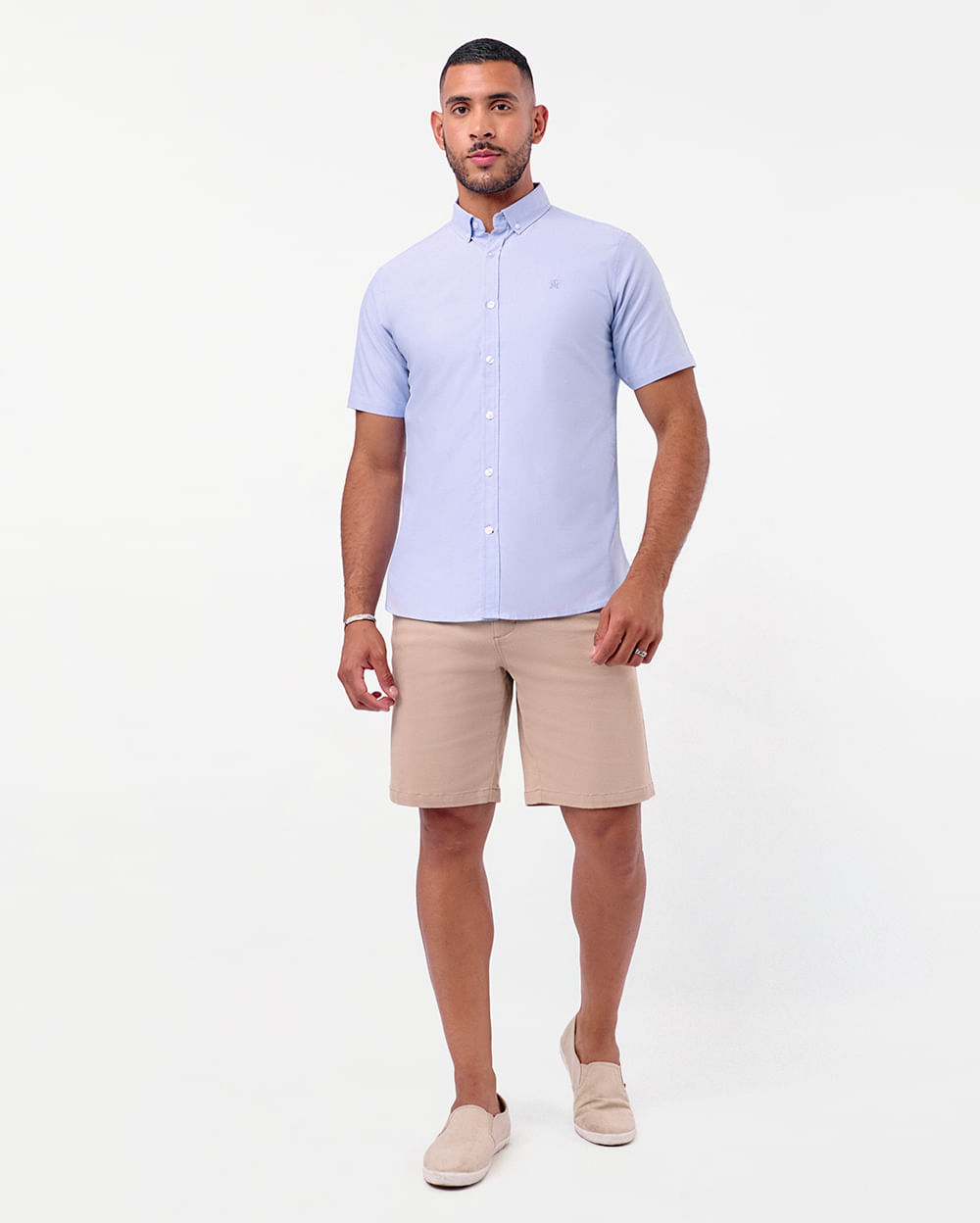 Camisa-Hombre-Connor-Azul-Oxford-M