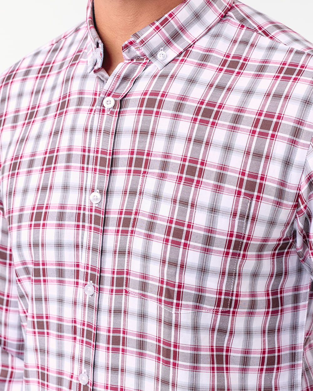 Camisa-Hombre-Piedro-Rojo-Carmin-M
