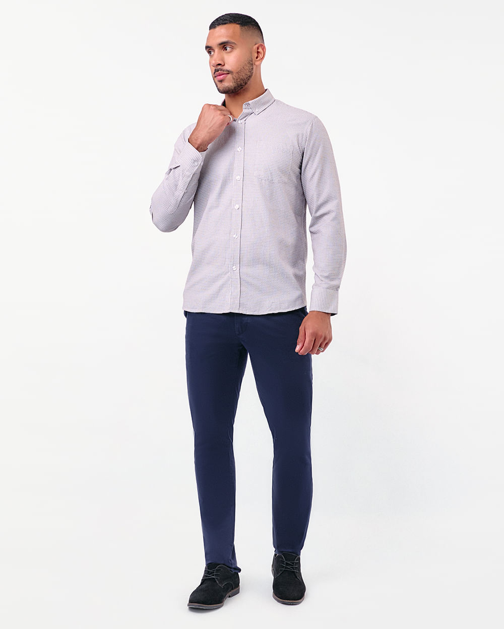 Camisa-Hombre-Piedro-Marron-Roble-M