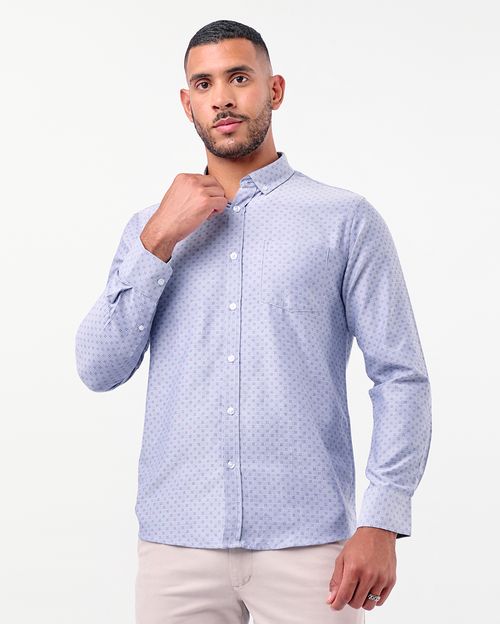 Camisa Hombre Piedro Azulino