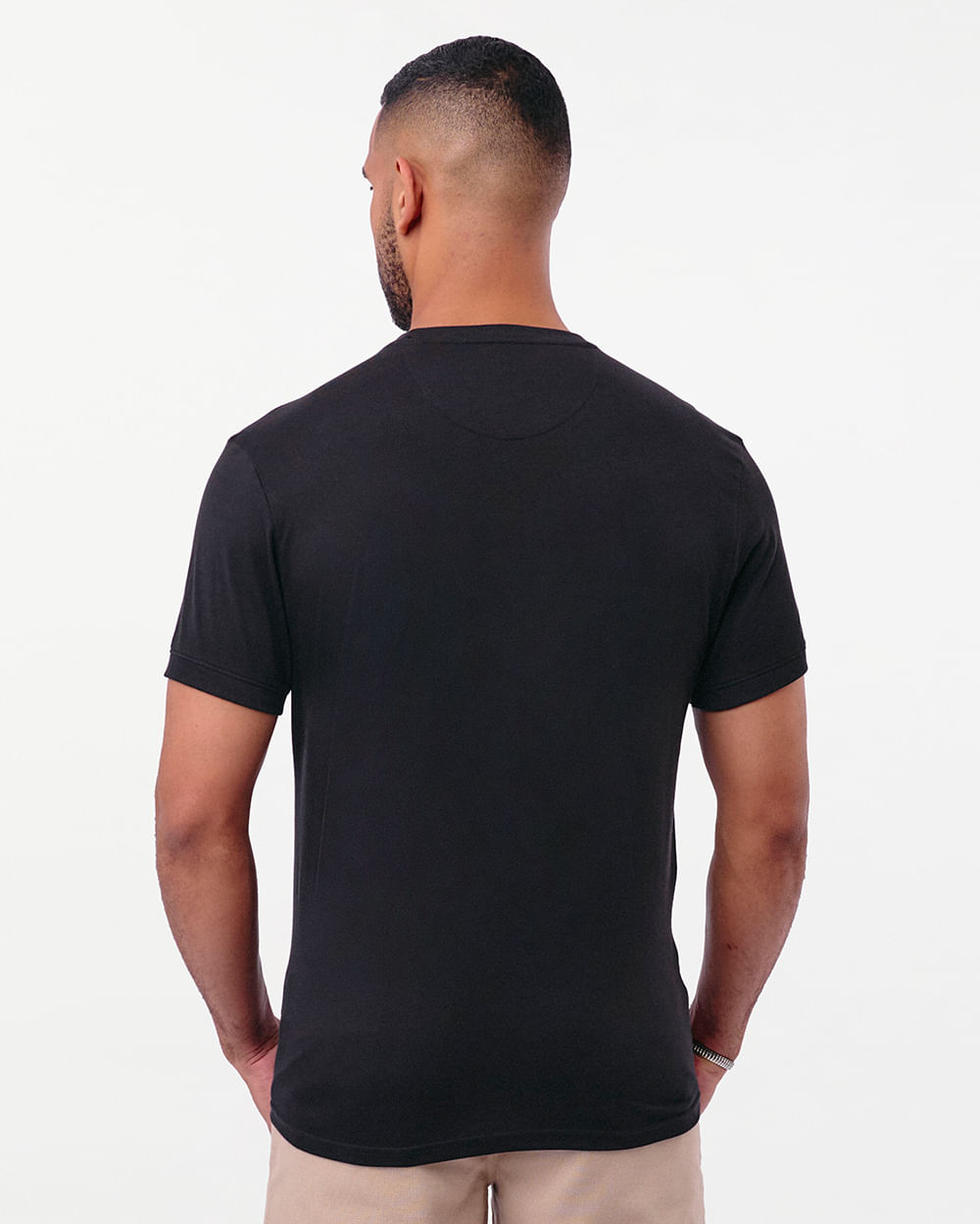 Polo-Hombre-Gael-Negro-M