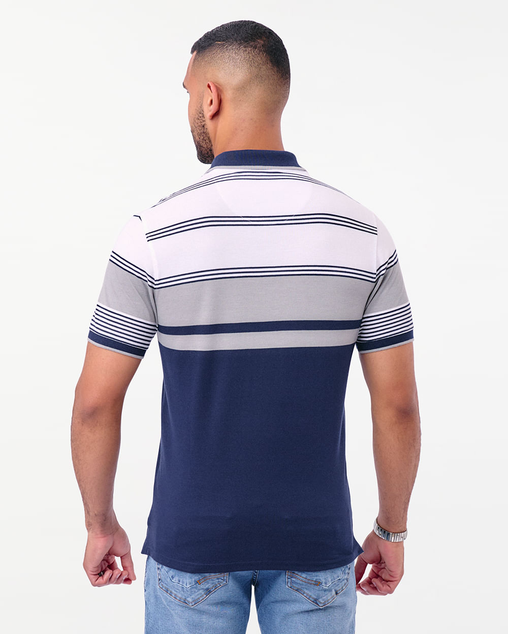 Polo-Cuello-Camisa-Hombre-Saylor-Gris-Claro-M