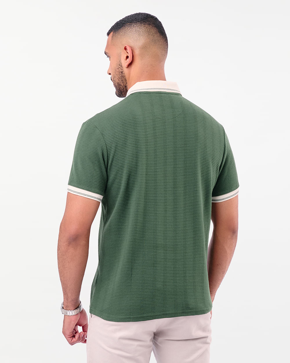 Polo-Cuello-Camisa-Hombre-Piero-Verde-Esmeralda-M