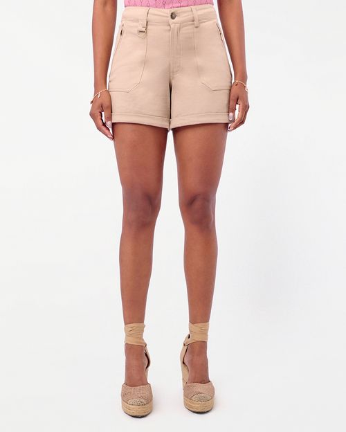 Short Mujer Clarise Beige Oscuro