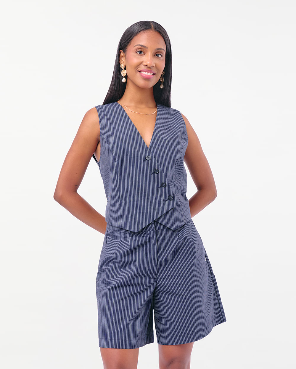 Chaleco-Mujer-Coralie-Azul-Campana-S