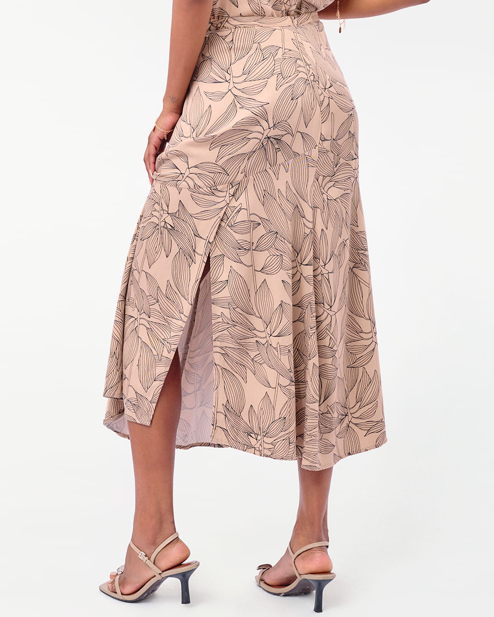 Falda-Mujer-Eulalie-Beige-Natural-S