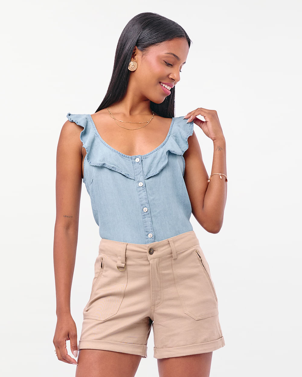 Blusa-Mujer-Rosalie-Light-Wash-S