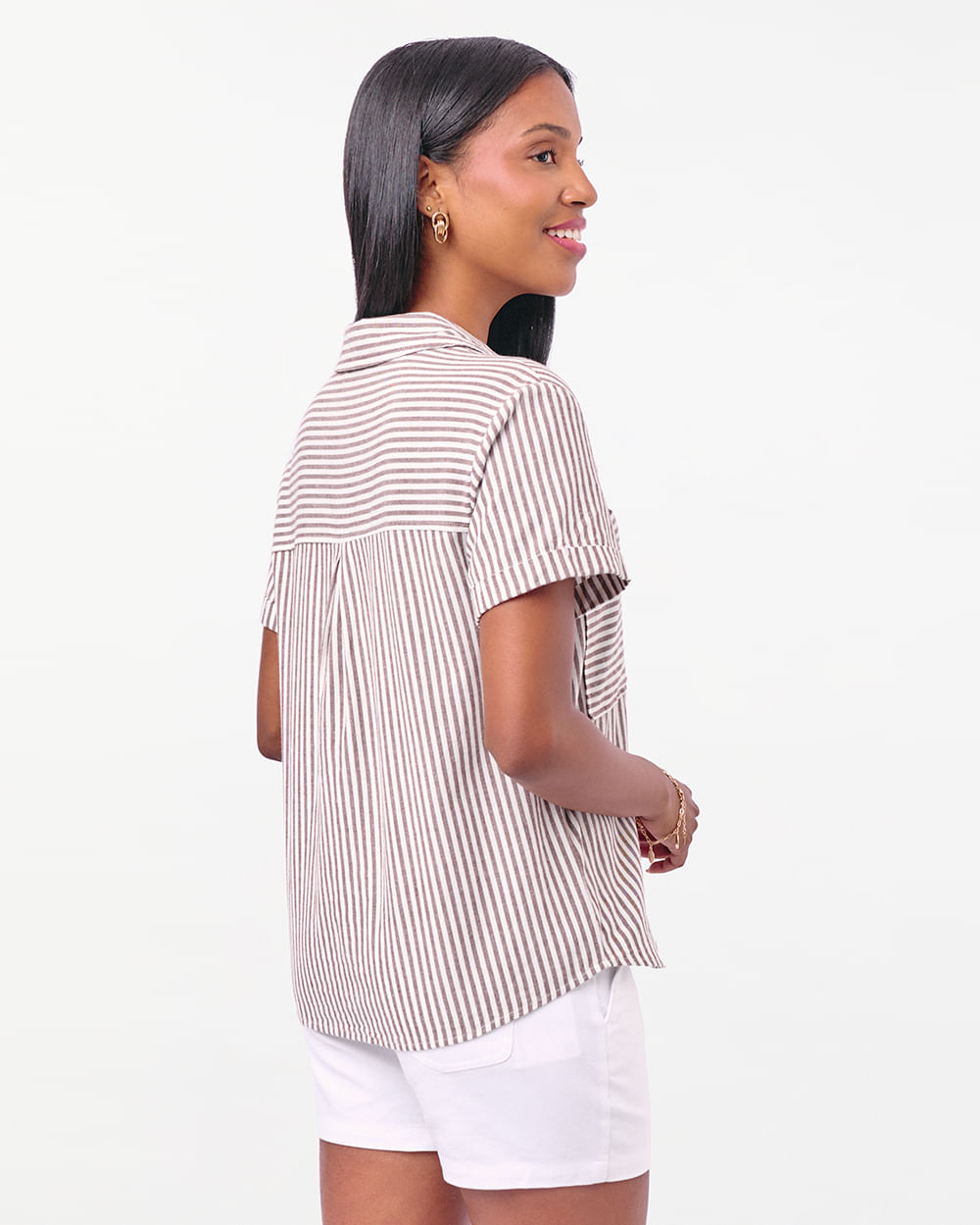 Blusa-Mujer-Camila-Print-Marron-Coffee-S