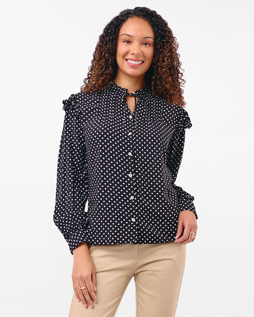 Blusa-Mujer-Agnes-Print-Negro-S
