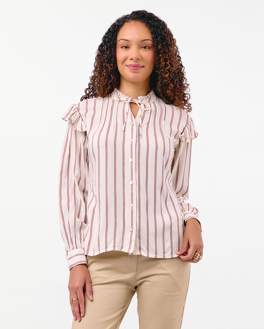Blusa-Mujer-Agnes-Print-Beige-Crema-S