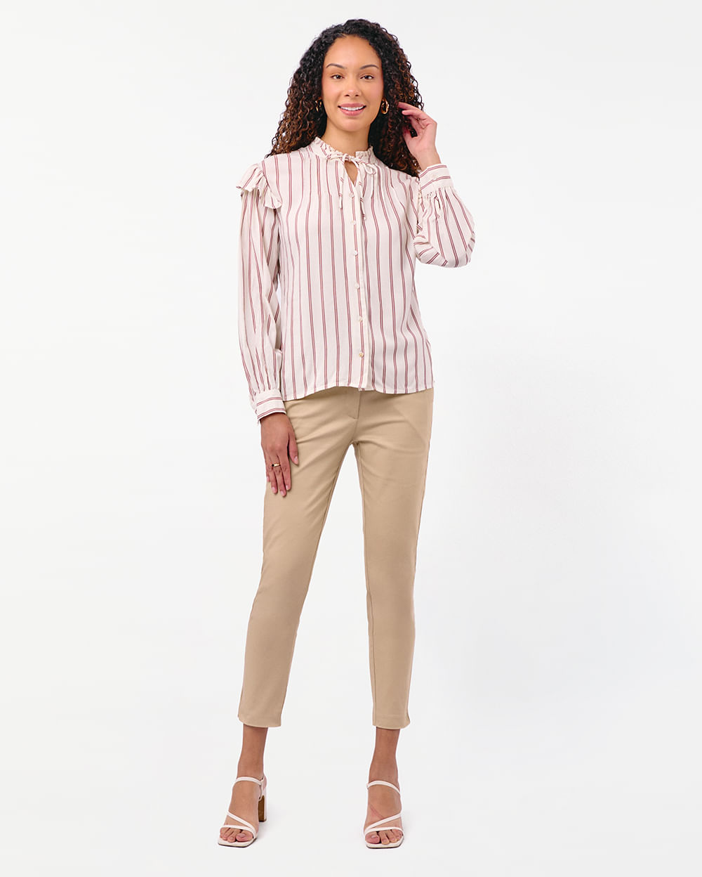 Blusa-Mujer-Agnes-Print-Beige-Crema-S