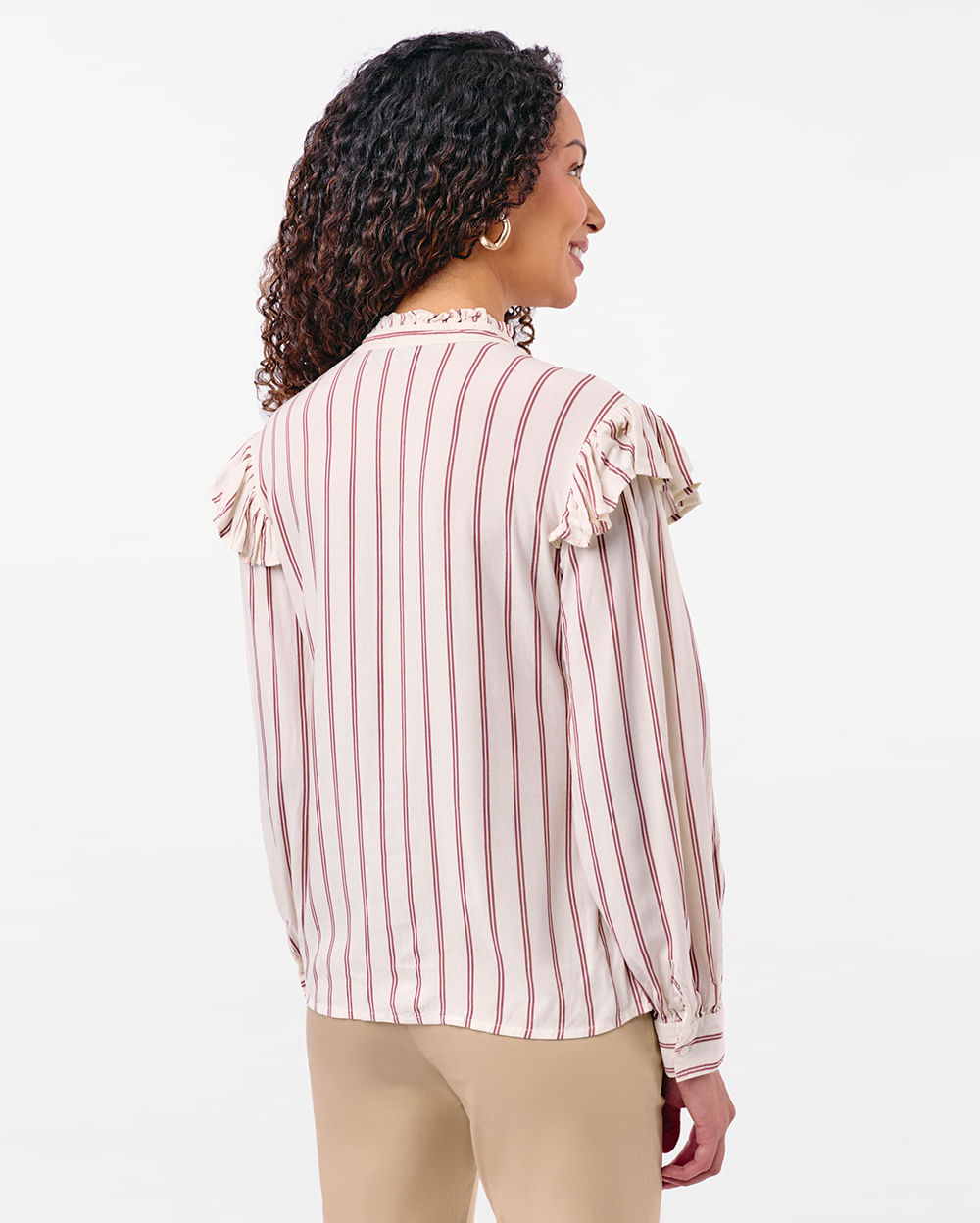 Blusa-Mujer-Agnes-Print-Beige-Crema-S