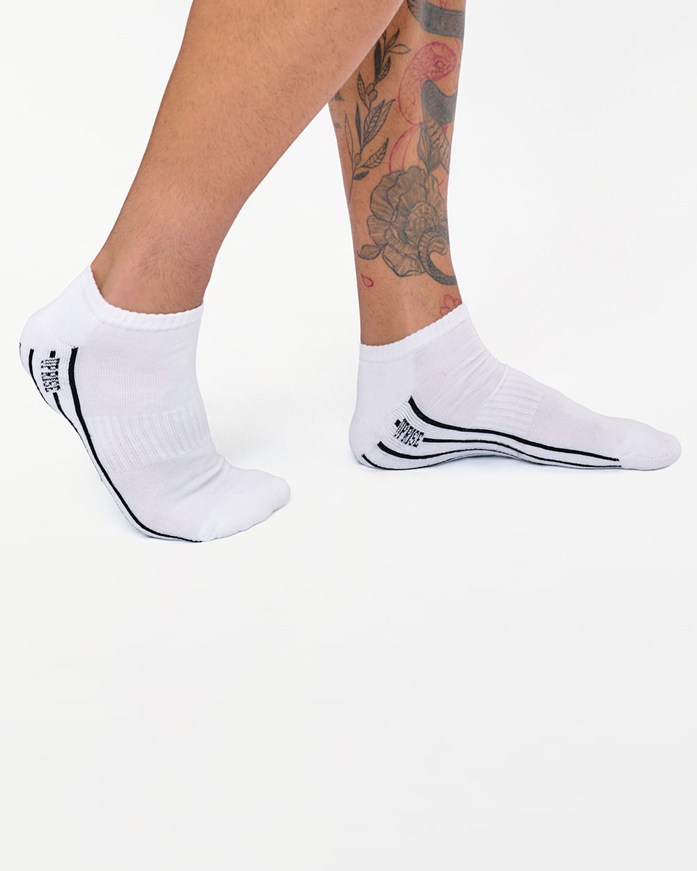 Calcetines-Pack-x-3-Hombre-Marcos-Blanco-Gris-Negro-U