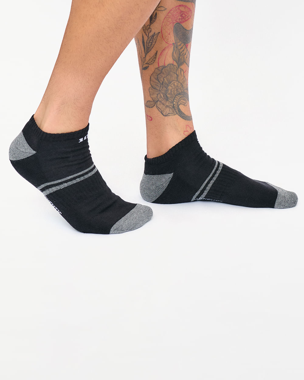 Calcetines-Pack-x-3-Hombre-Marcos-Melange-Azul-Blanco-U