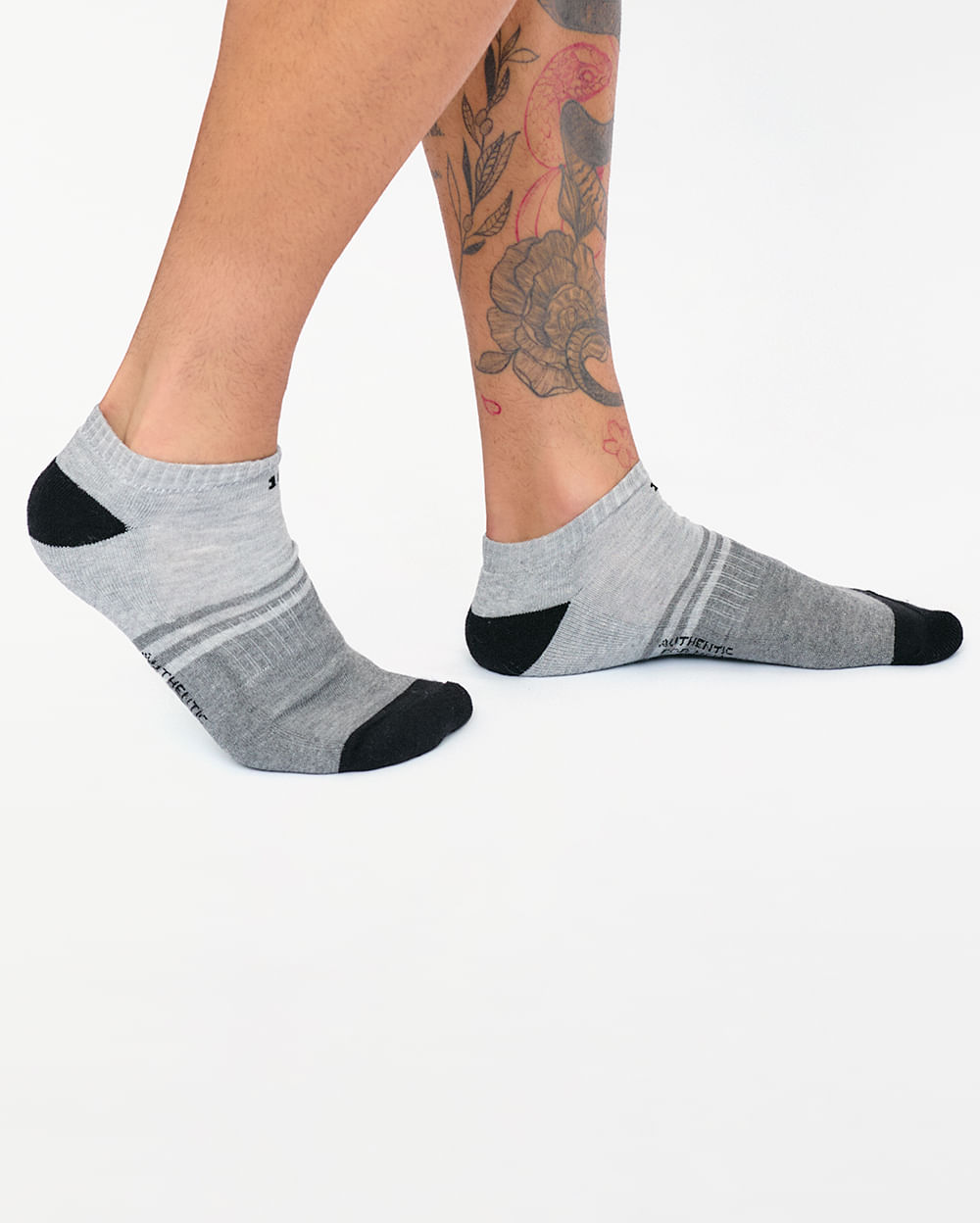 Calcetines-Pack-x-3-Hombre-Marcos-Melange-Azul-Blanco-U