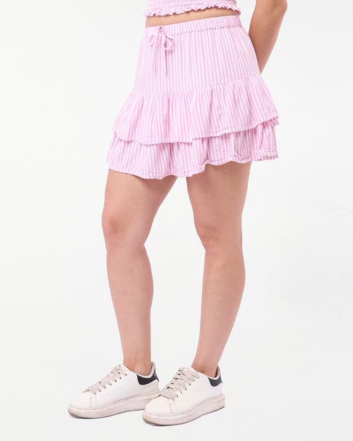 Falda Short Mujer Paulina Rosemen