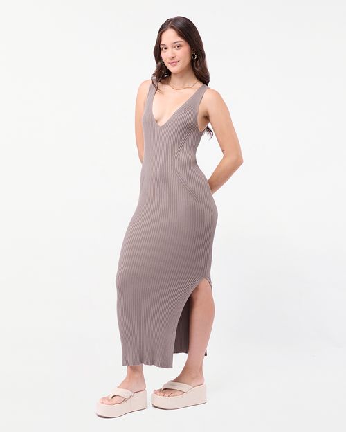 Vestido Mujer Macla Verde Safari