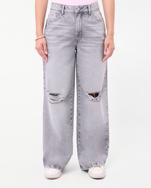 Jean Mujer Genesis Total Grey