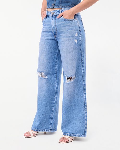 Jean Mujer Genesis Total Dirty Bleach