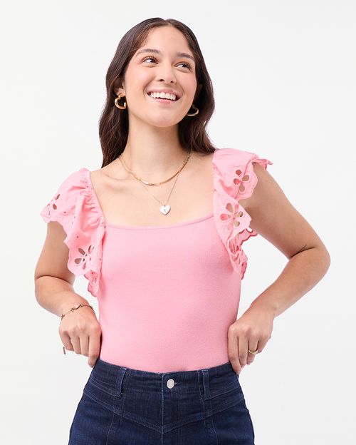 Polo Mujer Jasmin Rosado Icing