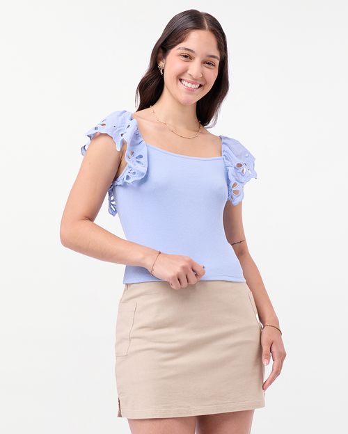 Polo Mujer Jasmin Celeste Dusk