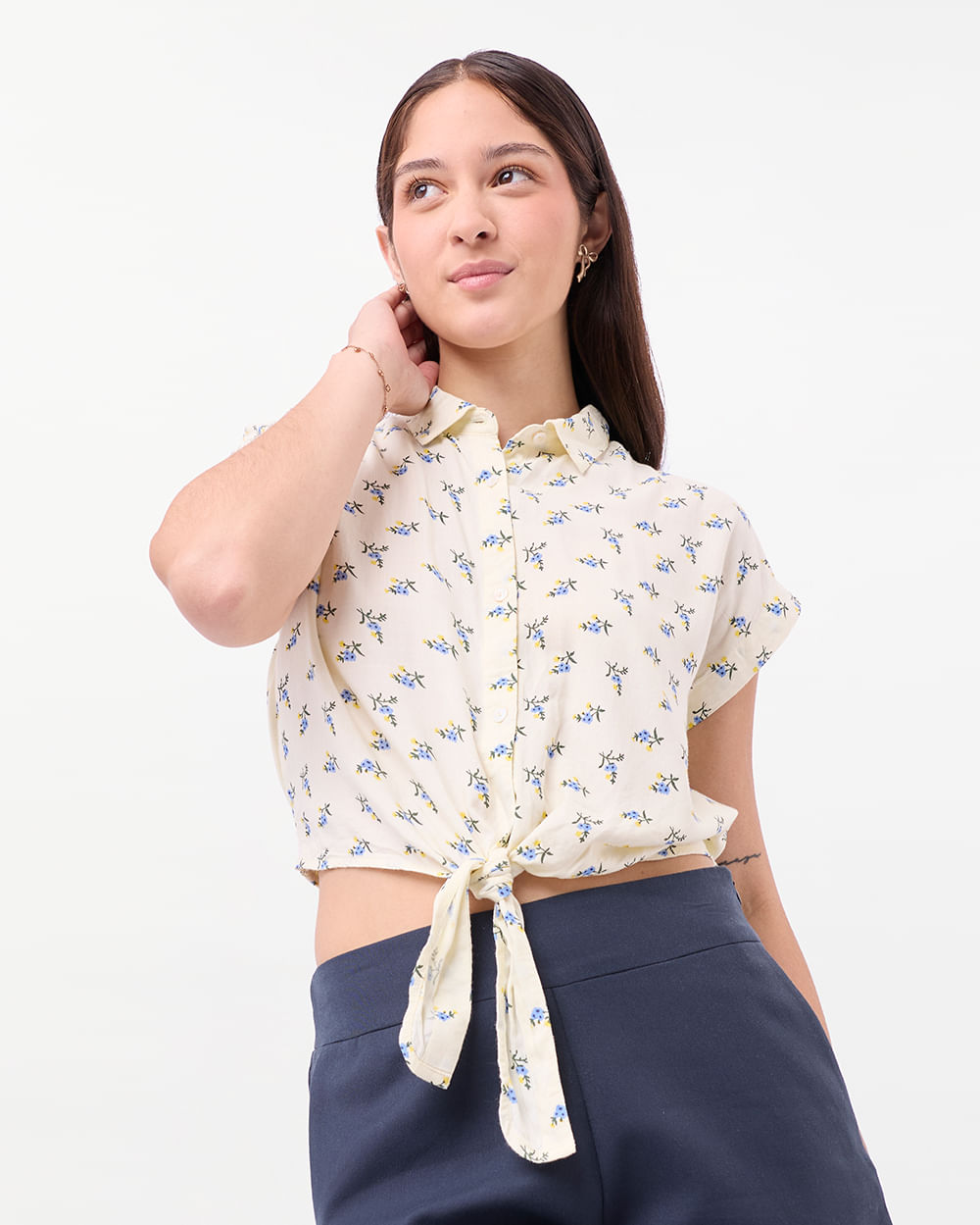 Blusa-Mujer-Sima-Amarillo-Pastel-S