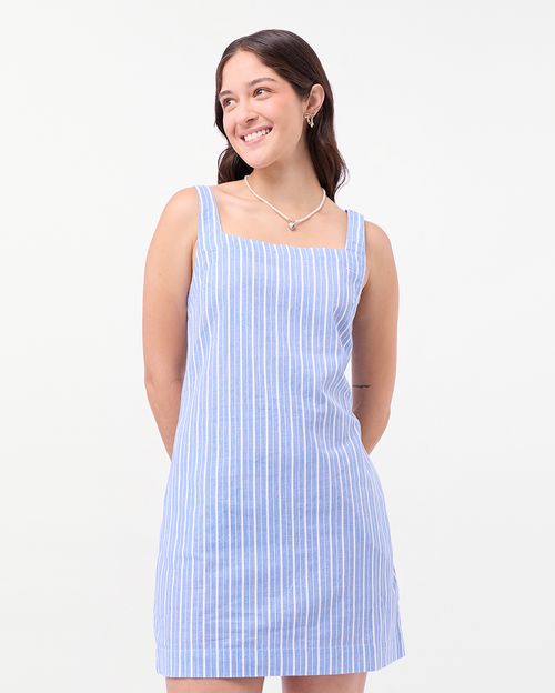 Vestido Mujer Solara Crema Pastel