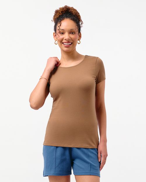 Polo Mujer Dévora Core Marron Acon