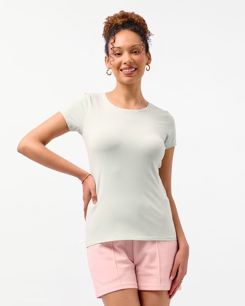 Polo Mujer Dévora Core Verde Spray