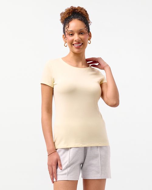 Polo Mujer Dévora Core Vainilla Custard