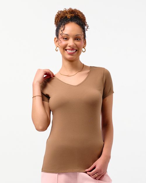 Polo Mujer Dora Core Marron Acon