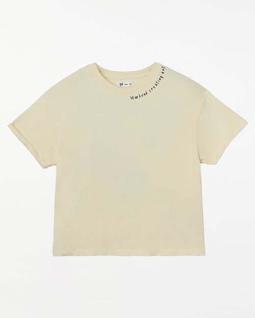 Polo Jovencita Marieta Crema Pastel