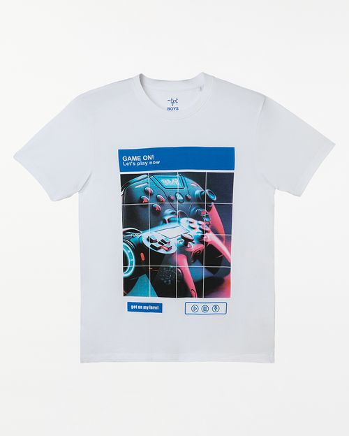 Polo Jovencito Ramiro Blanco Optico