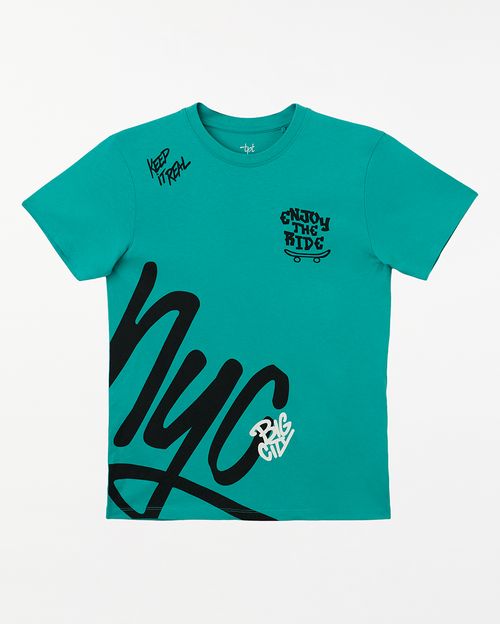 Polo Jovencito Ramiro Turquesa Ceramic