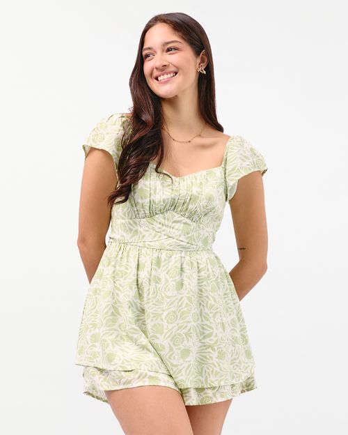 Enterizo Mujer Chani Verde Menta