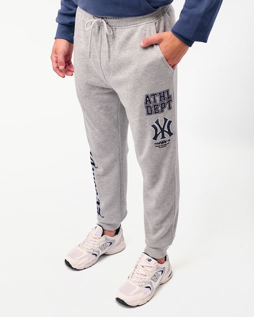 Pantalón Hombre Miguel Gris Melange