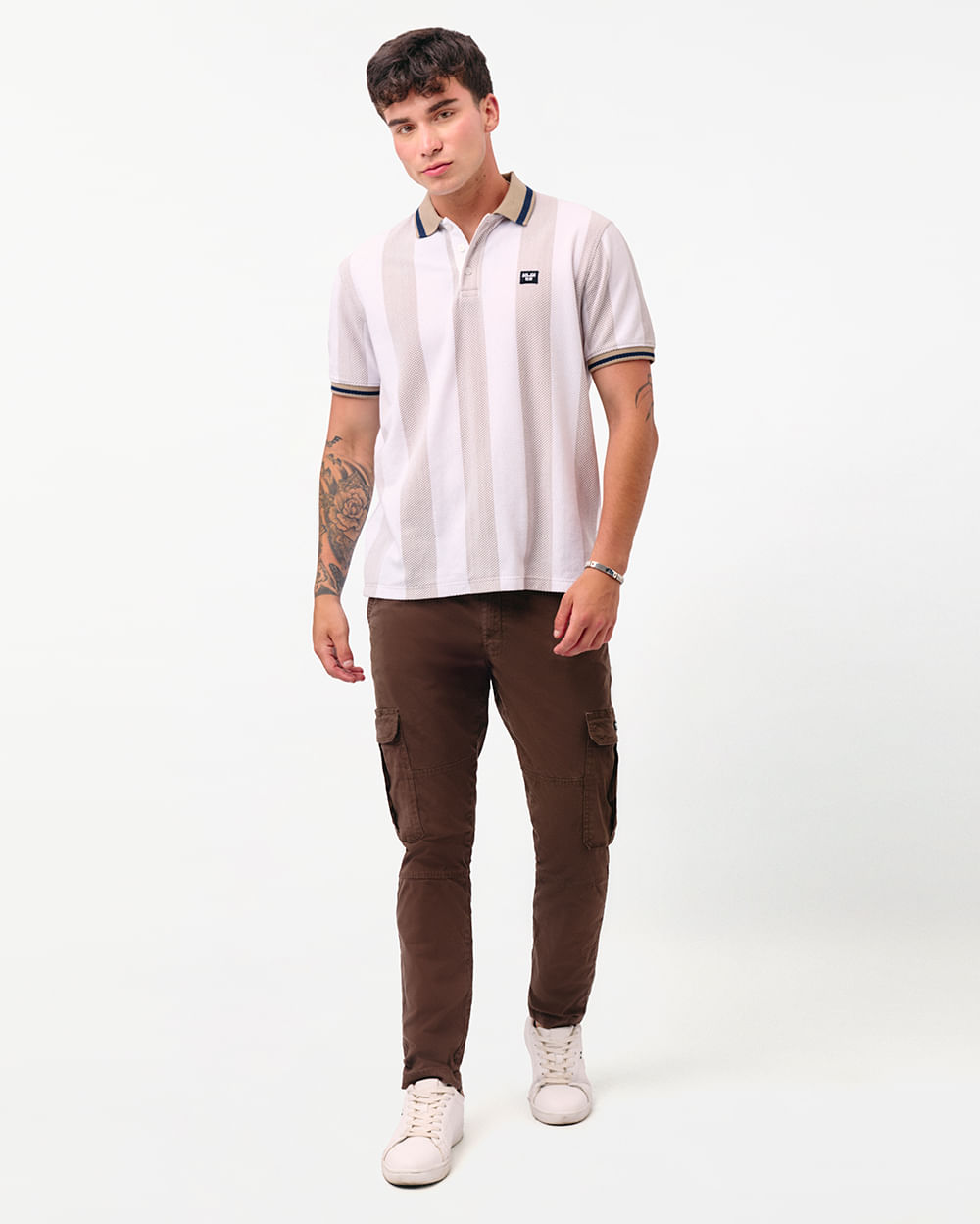 Polo-Cuello-Camisa-Hombre-Bertie-Blanco-Optico-M