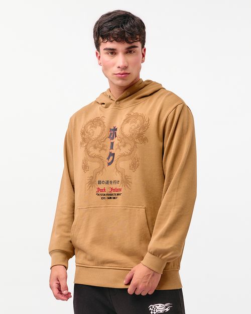 Polera Hombre Luis Beige Camello 15-121