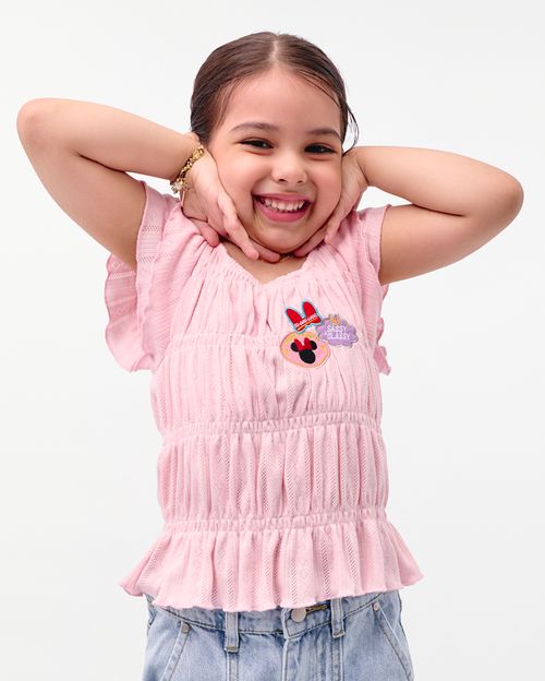 Top Niña Angela Rosado Wood