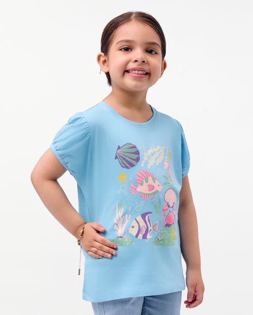 Polo Niña Ariana Azul Alaskan