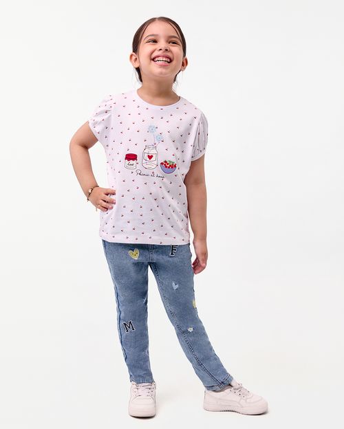 Polo Niña Ariana Blanco
