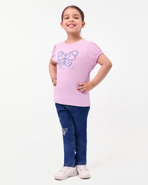 Polo Niña Ariana Lila