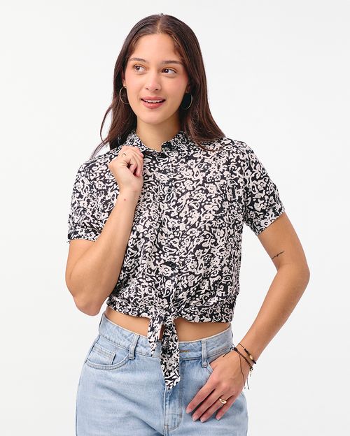 Blusa Mujer Kia Negro