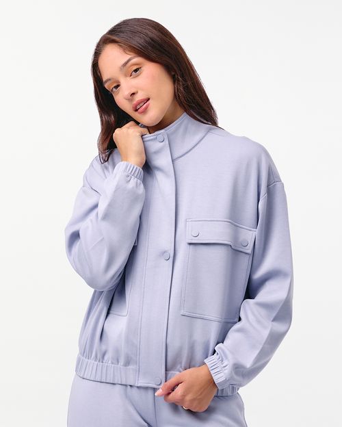 Casaca Mujer Nila Celeste Lavanda