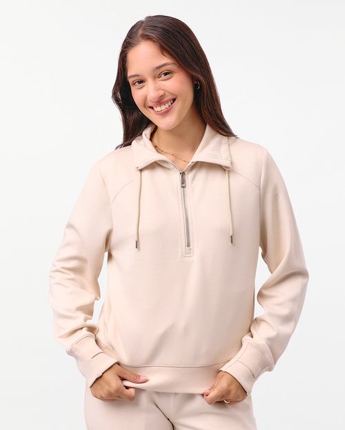 Polera Mujer Chiara Beige Arena