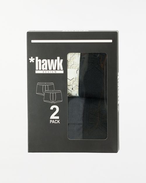 Bóxer Pack x 2 Hombre Camir Beige/Gris