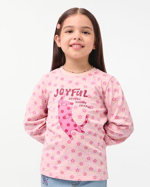 Polo Niña Mariamanda Rosado Wood